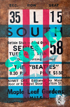 The Beatles  Vintage Concert Ticket